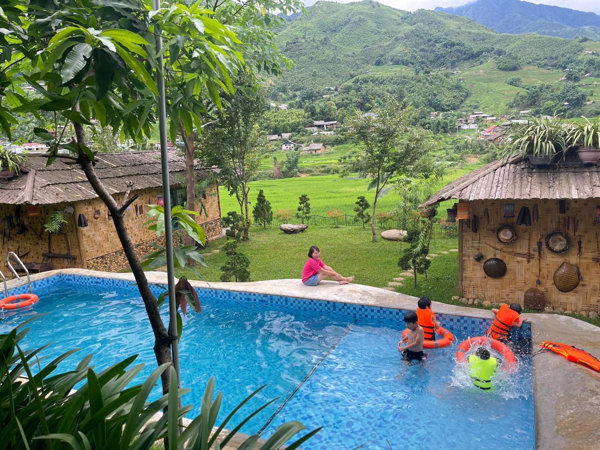 Sapa Bamboo Eco Guest House ภายนอก รูปภาพ